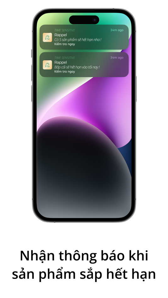 #4. Rappel: Fresh-time Tracker (iOS) بواسطة: Nguyen Cuong