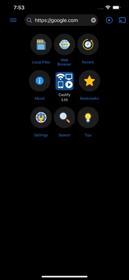 Game screenshot Cast Web Videos to TV -Castify apk