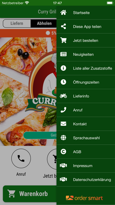 Curry Grill Lippstadt Screenshot