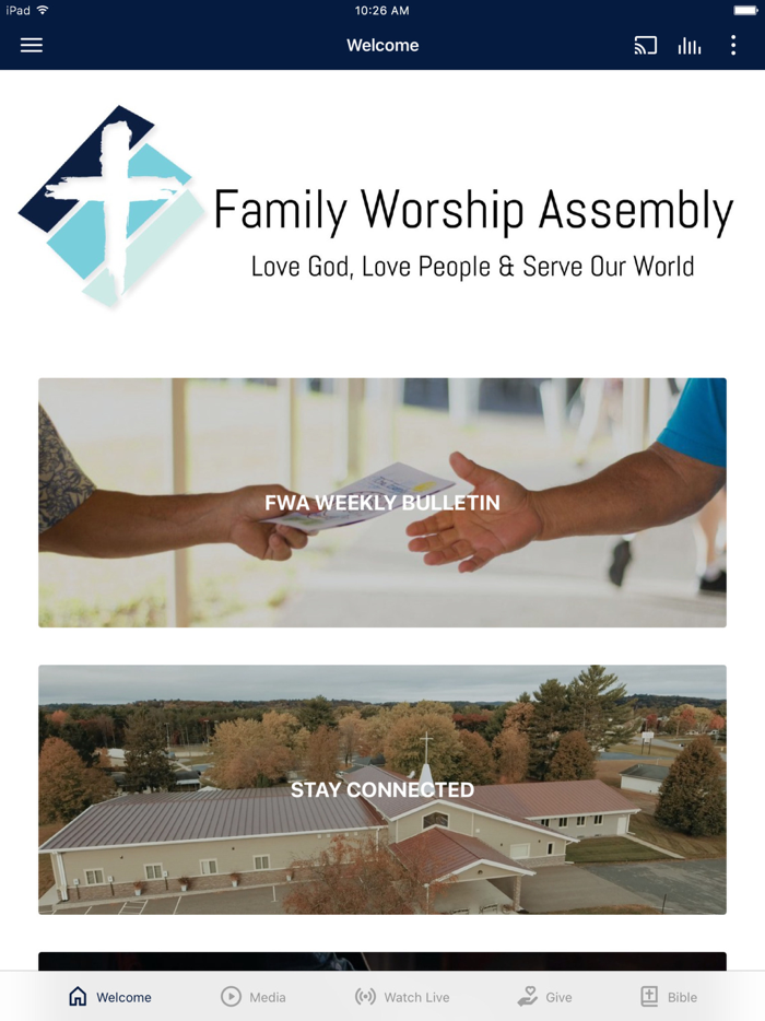 Family Worship Assembly App