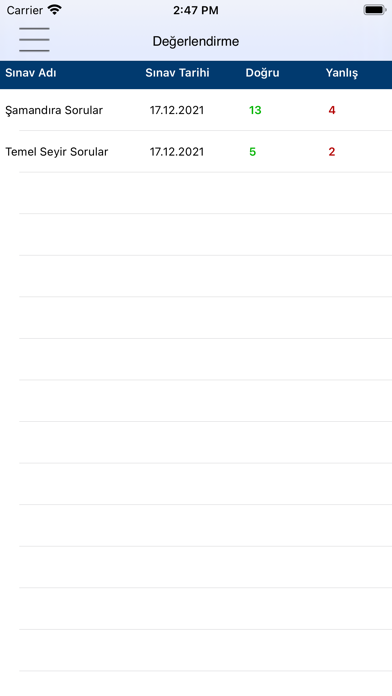 Yelken Yarış Kuralları Screenshot