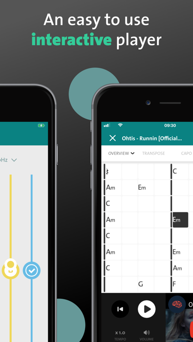 Chordify: Songs, Chords, Tuner Screenshot