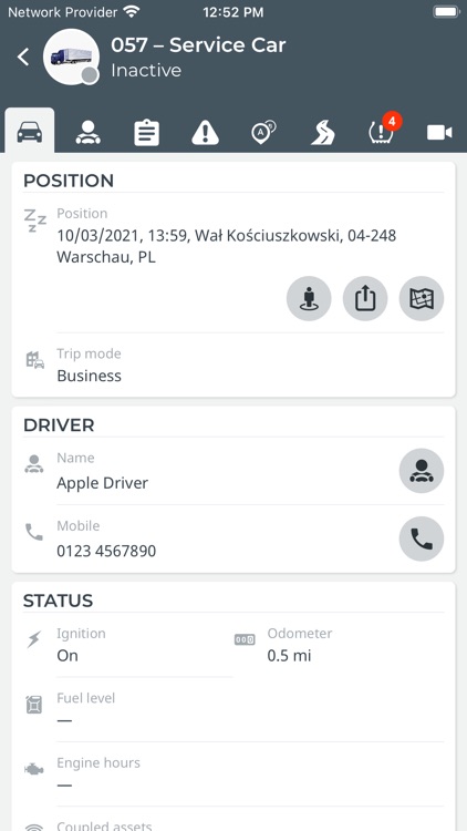 WEBFLEET Mobile screenshot-3