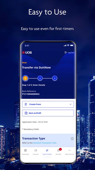 UOB Infinity Malaysia Screenshot