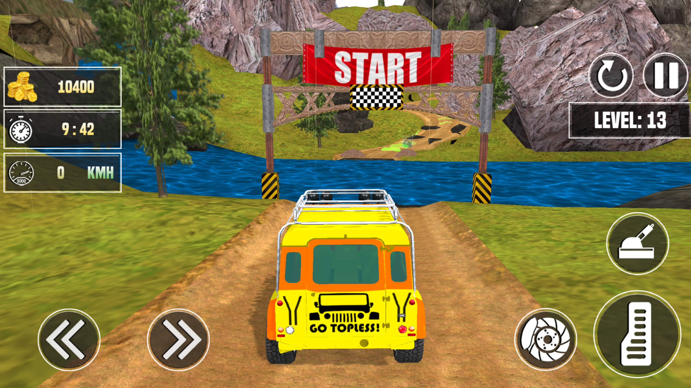 Car Driving Offroad Jeep 2022
