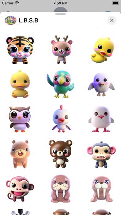 Little Big Sticker Book Screenshot