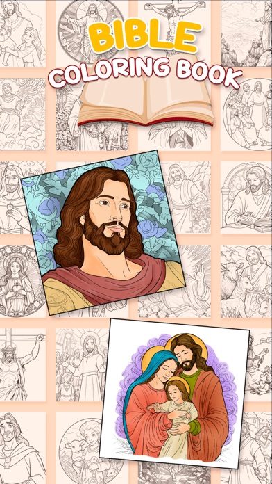 1000 Bible Coloring Book Screenshot