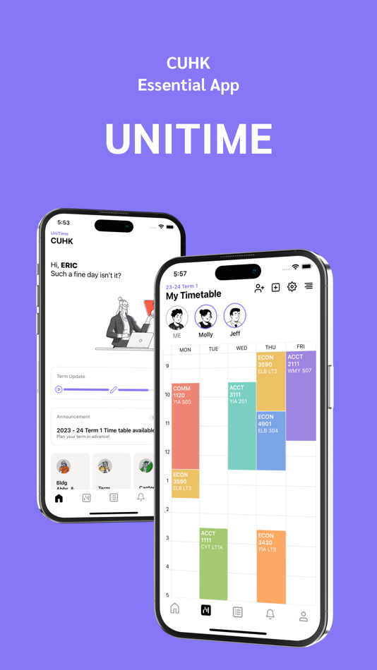 #1. UniTime - University Essential (iOS) 由: ORI Development