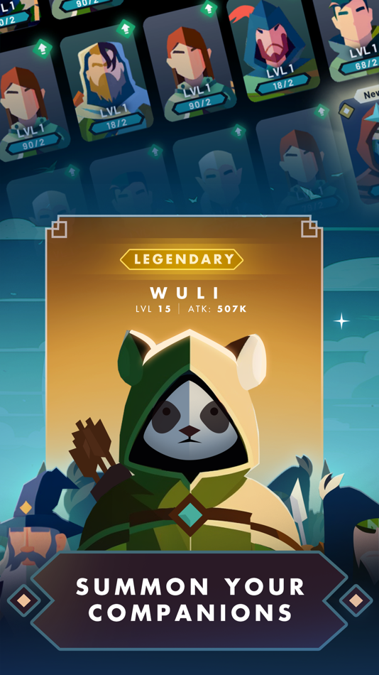 #2. Arrow Quest: Idle defense RPG (iOS) โดย: Wispwood Games
