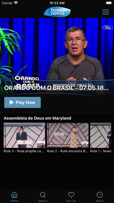 Boas Novas America Screenshot