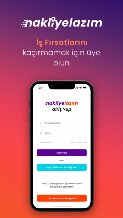 Nakliyelazım Taşıyıcı Screenshot