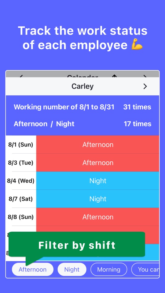 #3. TapShift - Shift manager (iOS) By: Kazumasa Shimomura