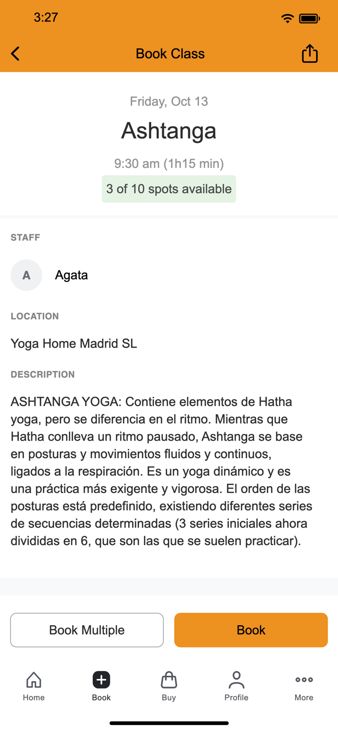 Yoga Home Madrid