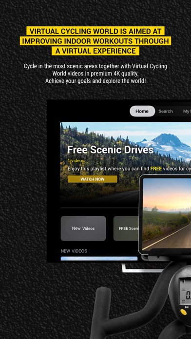 Virtual Cycling World Screenshot