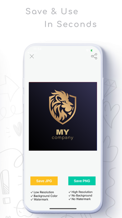 Logo Maker Appのおすすめ画像6