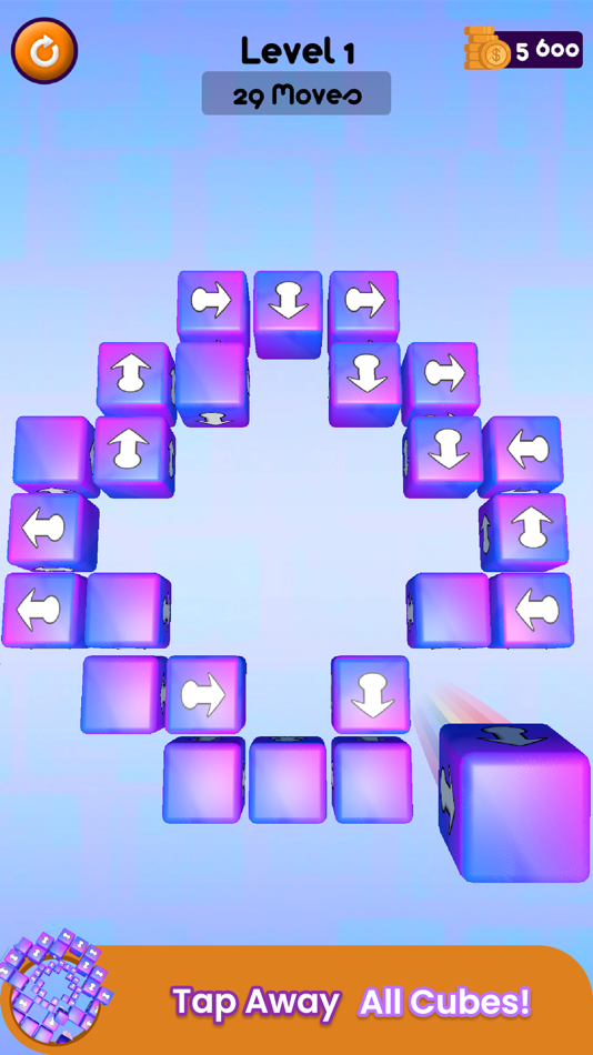 #3. Tap Away 3D - Blocks Unpuzzle (iOS) 由: Manthan Dobariya