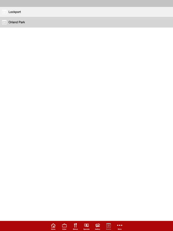 Papa Joes Restaurant iPad screenshot 5 - Food & Drink app