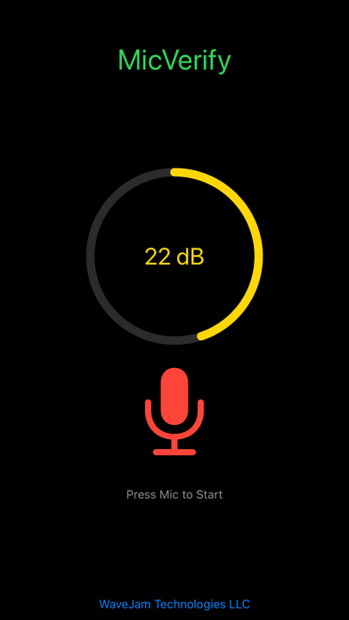 MicVerify Screenshot