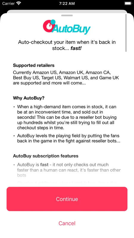 HotStock - in-stock alerts screenshot 7 of 8
