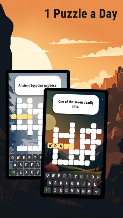 Daily Little Crossword Puzzles Screenshot