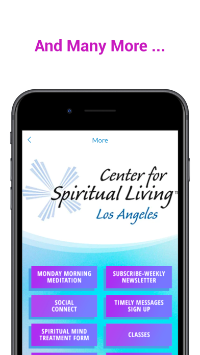 Center for Spiritual Living-LA Screenshot