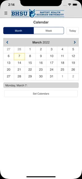 Game screenshot BaptistU MyCampus hack