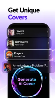 ai cover: song & music covers iphone screenshot 3