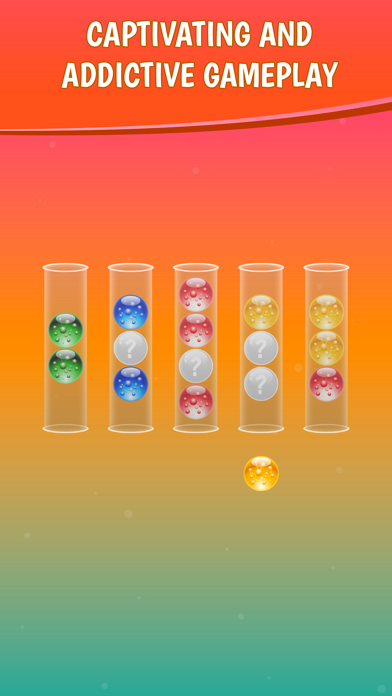Bubble Swipe Color Sort Puzzle Screenshot