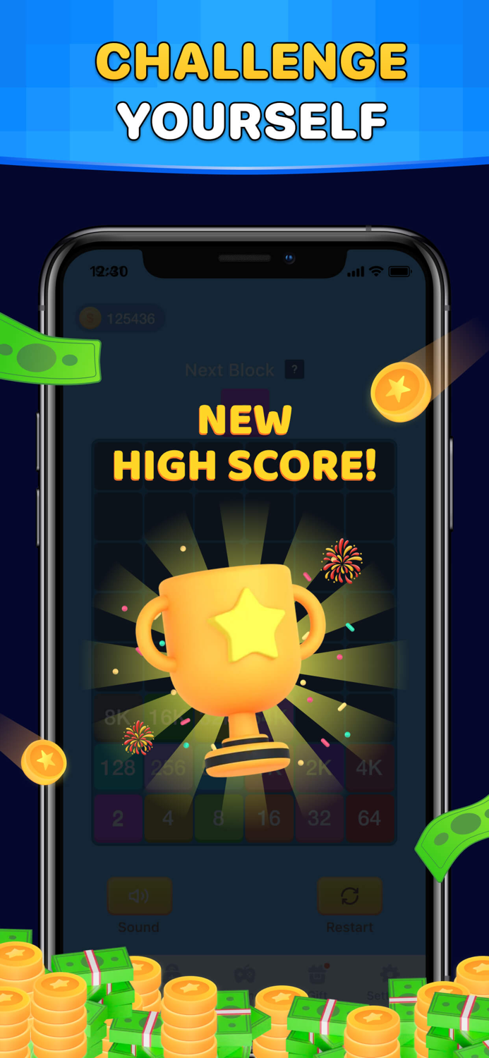 Number Blcok：Merge Puzzle