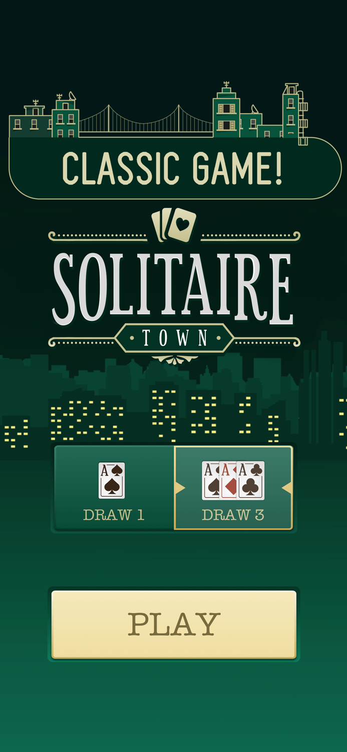 Solitaire Town Card Game