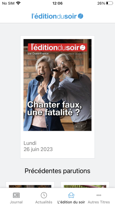 Presse Océan - Le Journal Screenshot