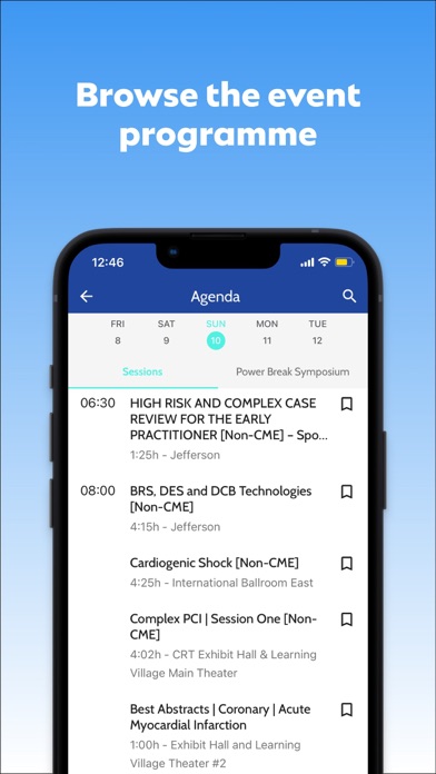 CRT Meetings App Screenshot