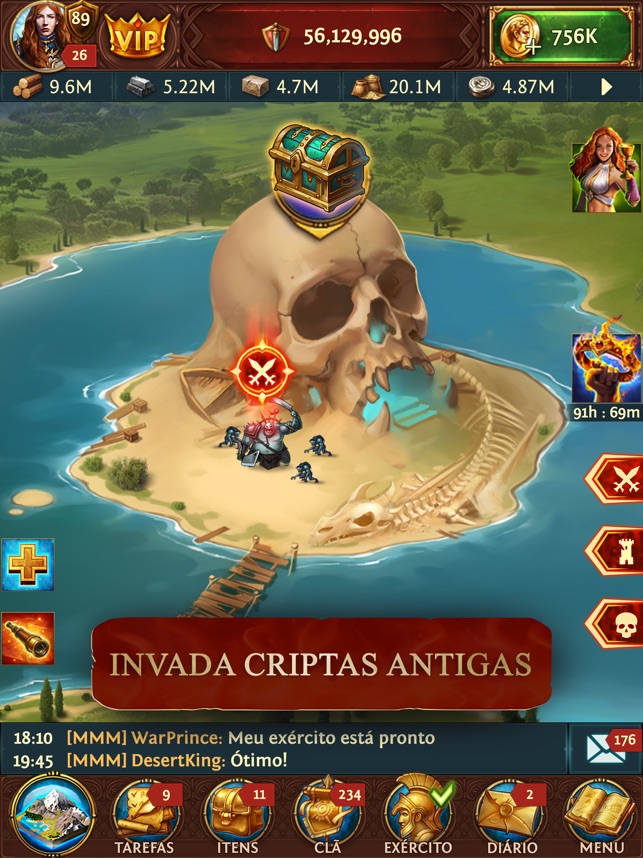 Total Battle: Guerra dos Reis na App Store