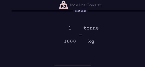 Mass Unit Converterのおすすめ画像5