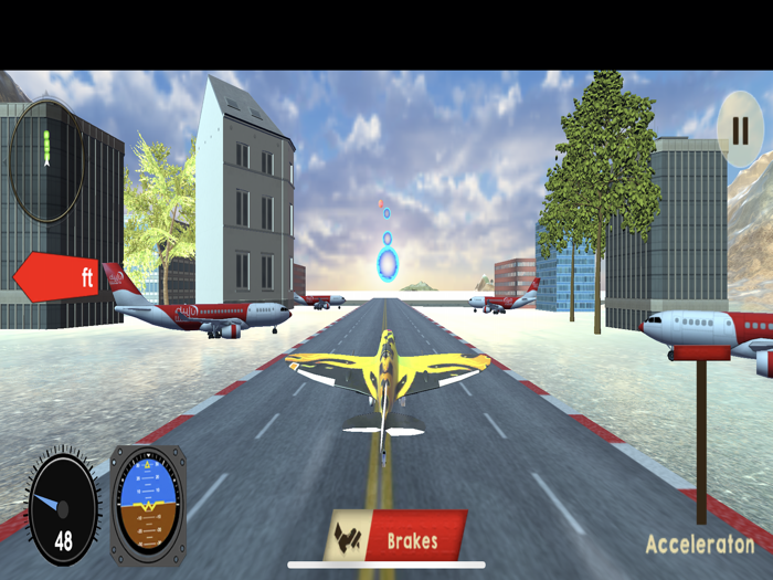 Airplane Flight Pilot Game 3D