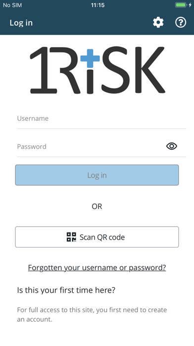 1RISK Workplace Management Screenshot