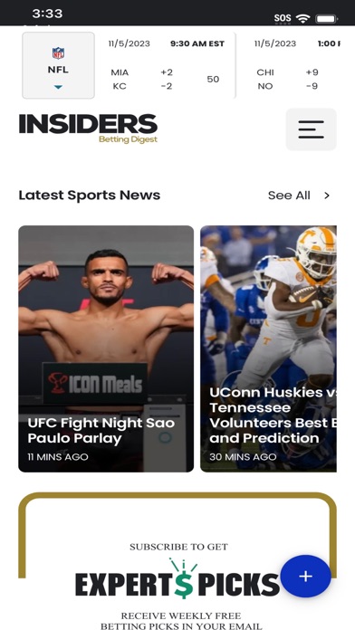 Insiders Betting-Digest Screenshot