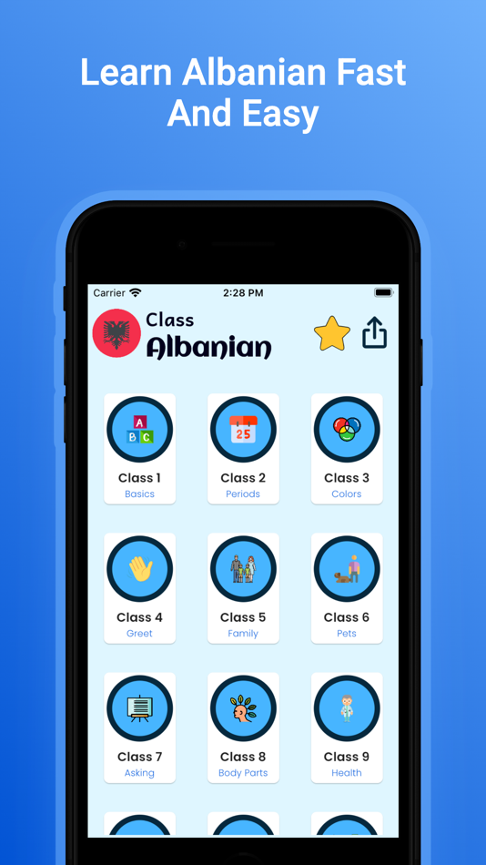 #1. Albanian Learning: Beginners (iOS) 来自: Ali Hassan