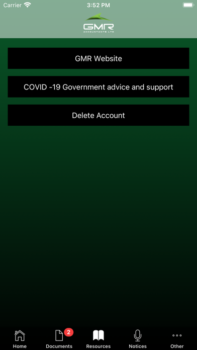 GMR Accountants Screenshot
