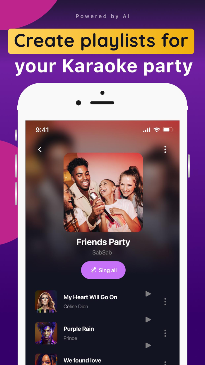 Yousing AI Karaoke Songs