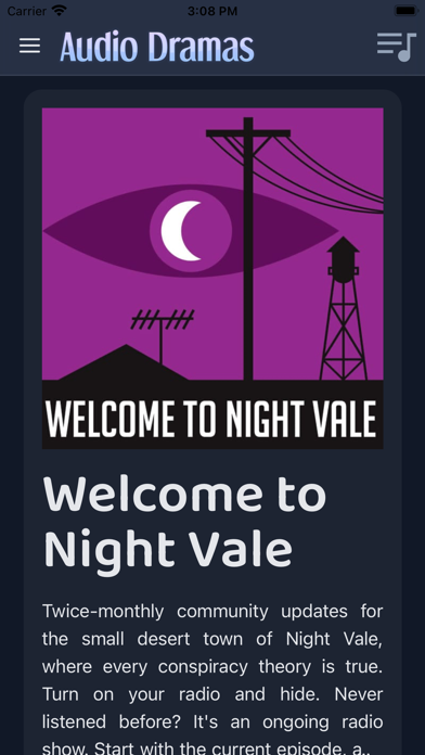 Audio Dramas Screenshot