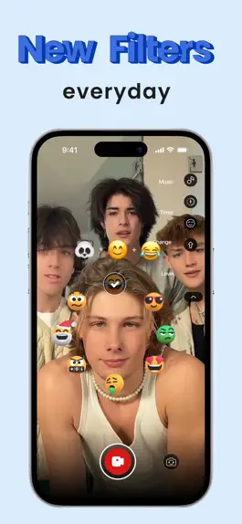 Game screenshot Funmoji: Funny face filters hack