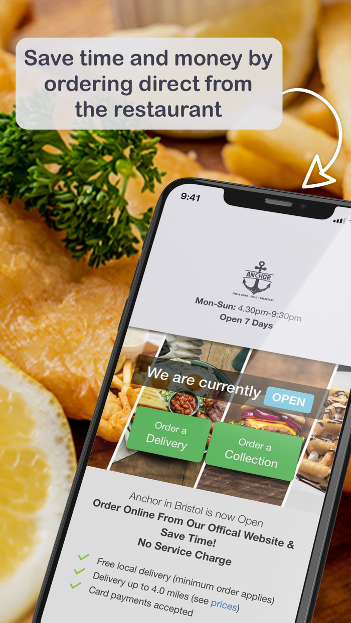 Anchor Fish  Chips in Bristol