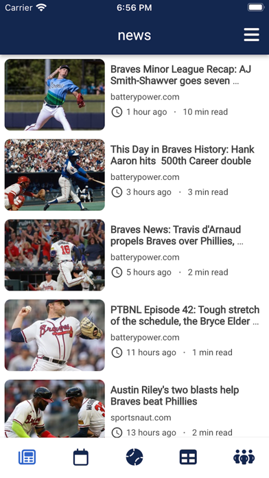 Atlanta Baseball Screenshot