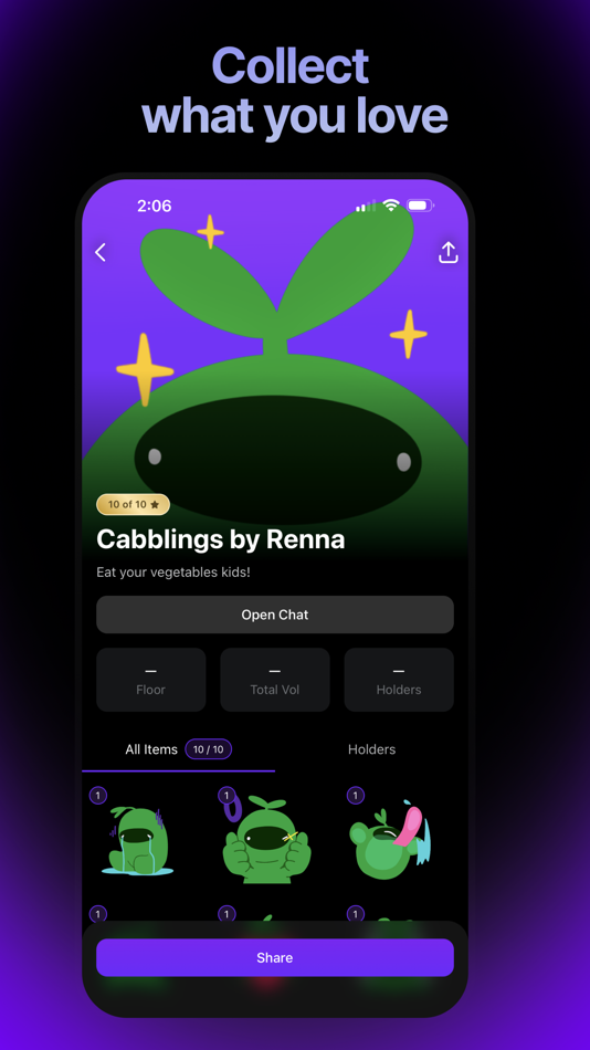 #2. Dialect: Social Collectibles (iOS) 由: Dialect Labs Inc.