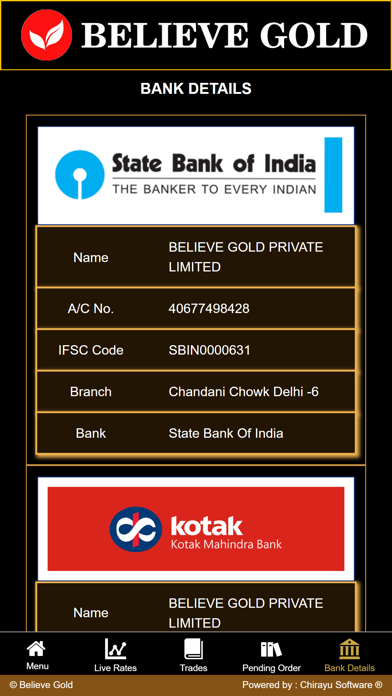 Believe Gold-Ajay Screenshot