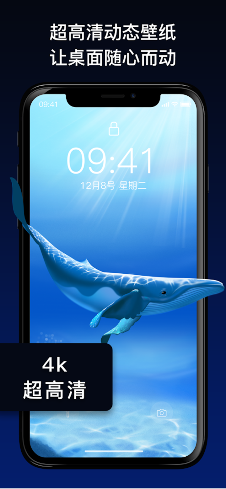 壁纸- 动态高清手机壁纸，桌面主屏幕壁纸 screenshot 1