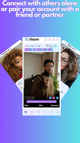 Game screenshot Cliques: Chat. Meet. Connect apk