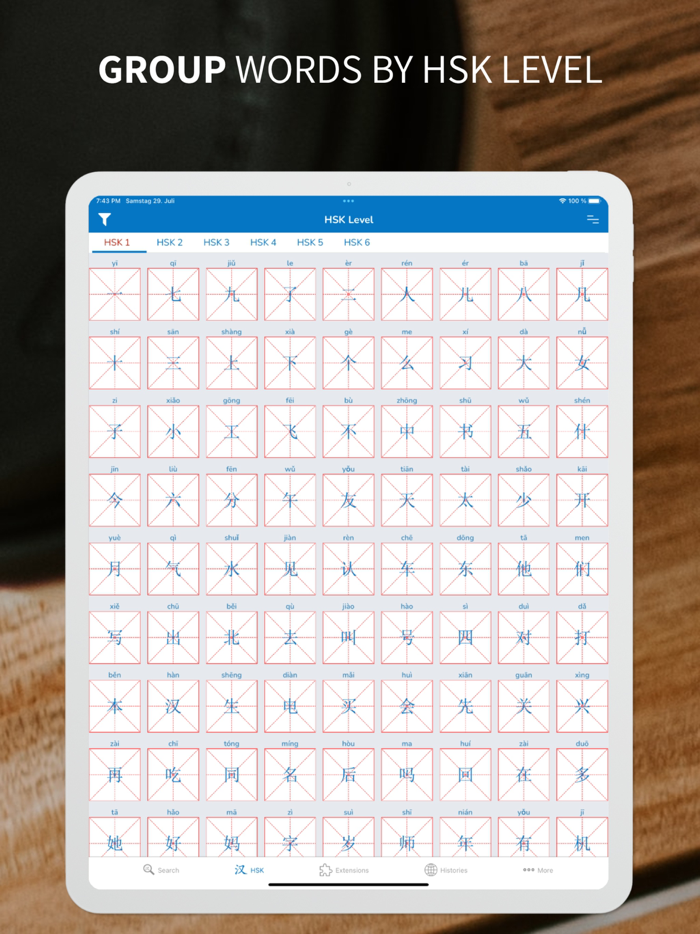 Chinese Mandarin Handwriting