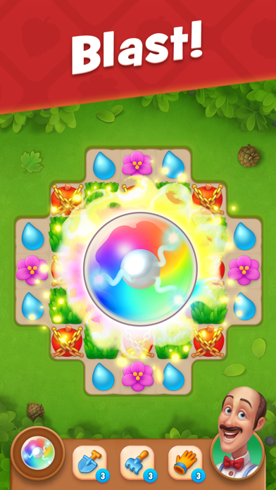 screenshot of Gardenscapes 7